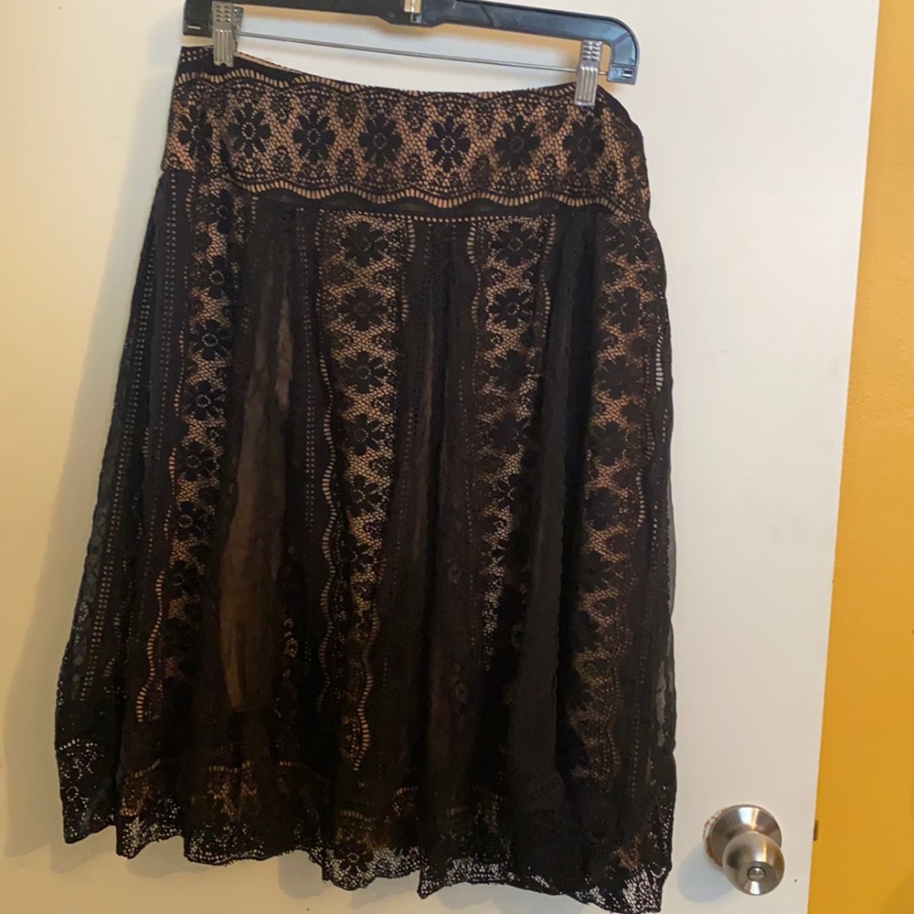 Flare Lace Skirt